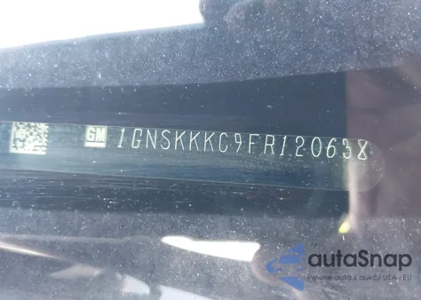 2015 Chevrolet Suburban 1500 Ltz из США, поврежденный, VIN 1GNSKKKC9FR120638